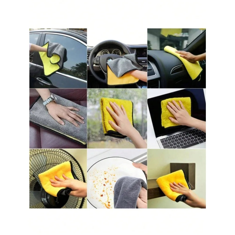 Premium Mikrofaser-Reinigungstücher – 2er Set (30 × 60 cm)