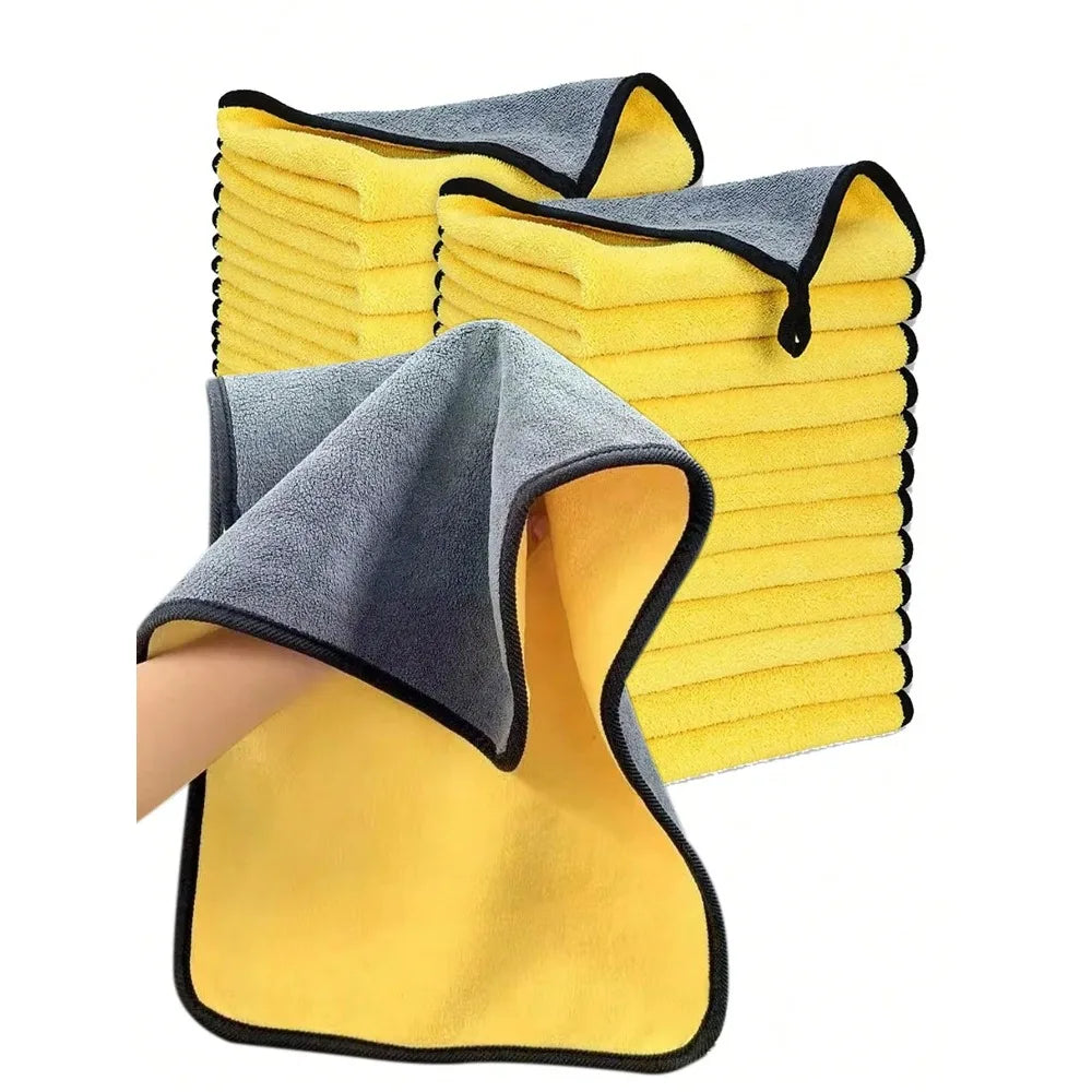 Premium Mikrofaser-Reinigungstücher – 2er Set (30 × 60 cm)